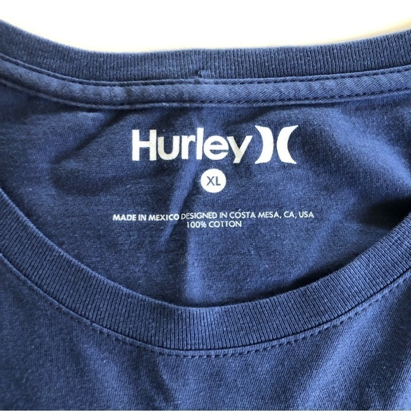 Hurley Men’s Tropical Graphic Print Crew Neck Short Sleeves T-Shirt Size XL - Picture 5 of 10